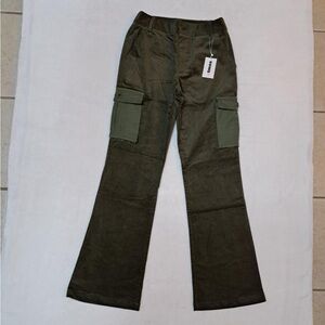 Atmos Japan Women's Bootcut Corduroy Cargo Pants : Women's size SMALL